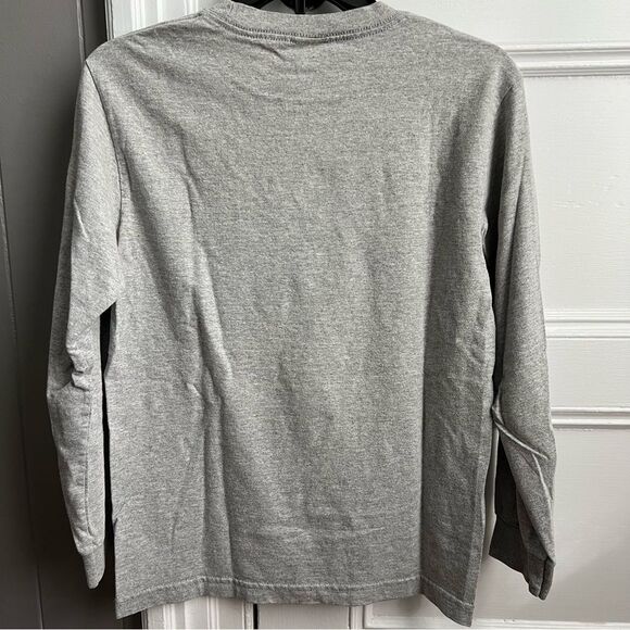 SUNY Buffalo Gray & Blue Cotton Crewneck Long-Sleeve T-Shirt S - Picture 4 of 4